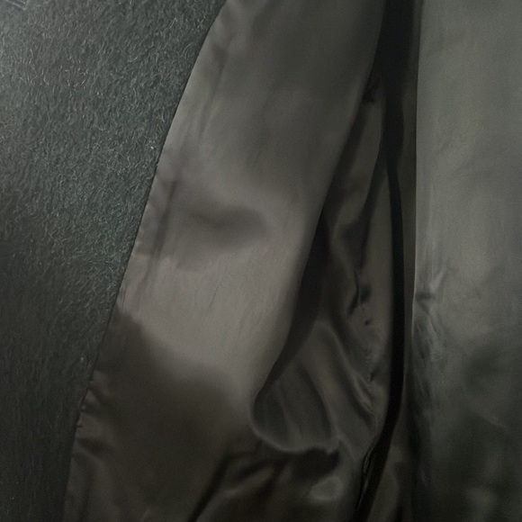 & Other Stories Green Wool Blend Coat - Picture 6 of 8